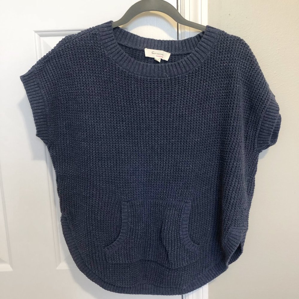 Vince Camuto short sleeve knit sweater